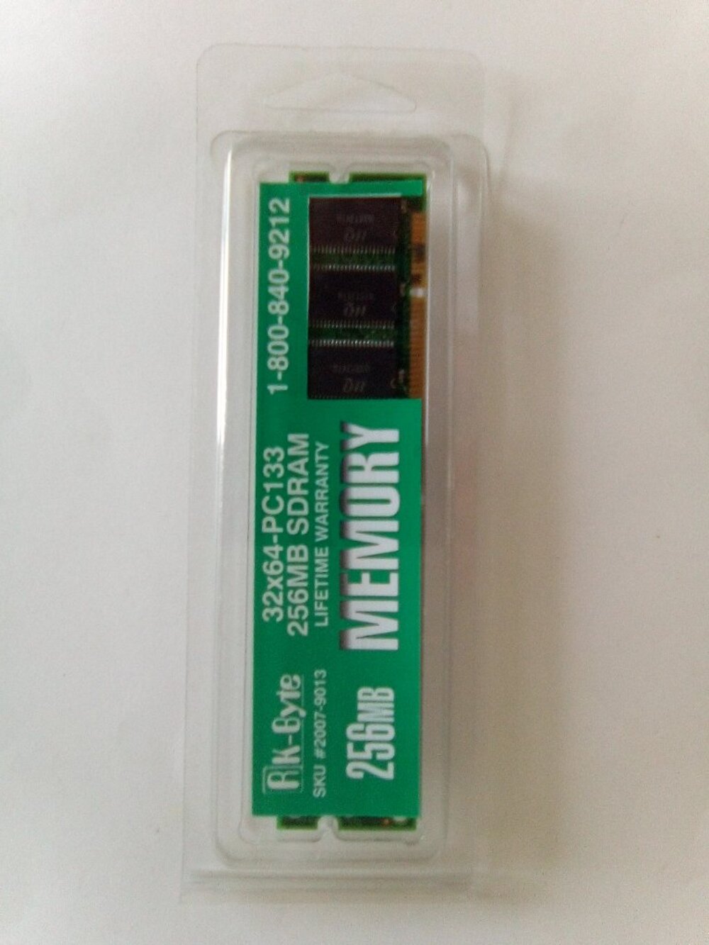 K-Byte 256MB SDRAM 32x64 PC133 Memory RAM